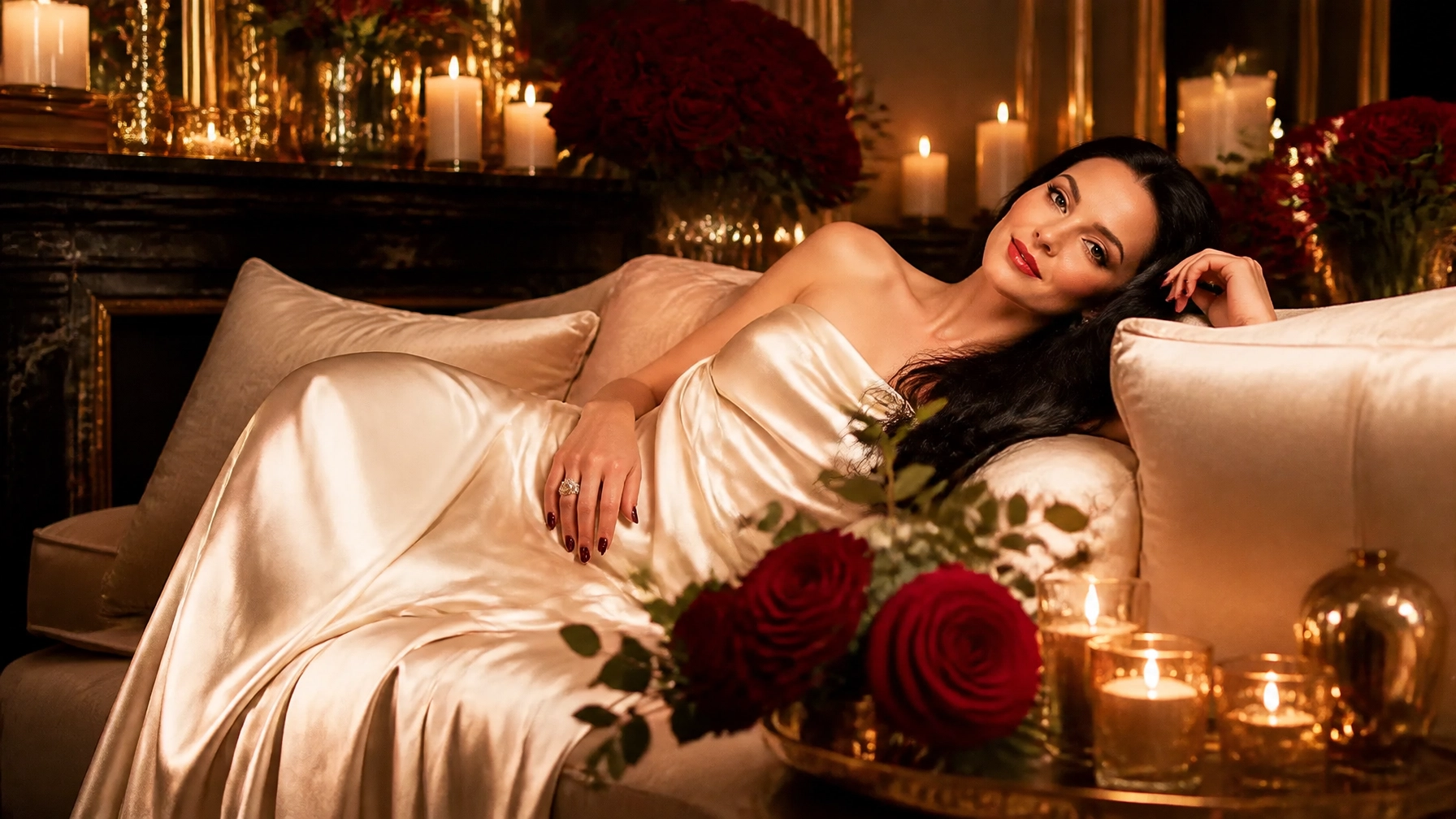Friday Evening Divine Feminine Wisdom: The Silk & Candlelight Receiving Ritual ,  How to Soften Into the Weekend and Let Soul-Aligned Love Meet You