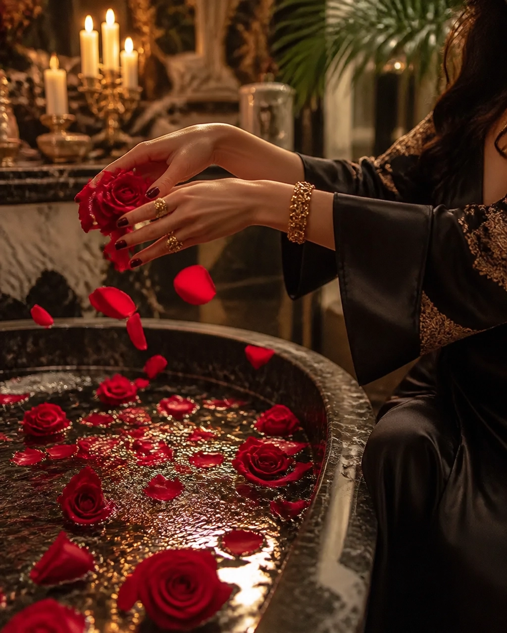 Sunday Evening Divine Feminine Wisdom: The Moonlit Rose Bath Ritual ,  How to Close the Week in Sacred Self-Devotion and Wake Up Magnetic to Soul-Aligned Love